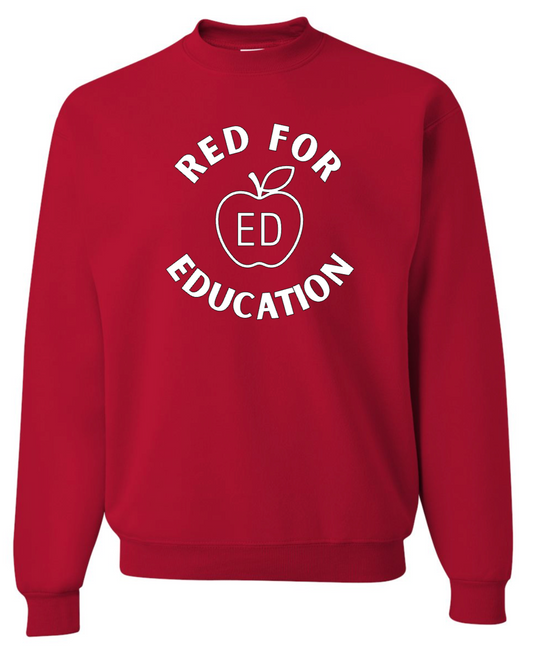 Red for Ed 🍎 (sweatshirt)
