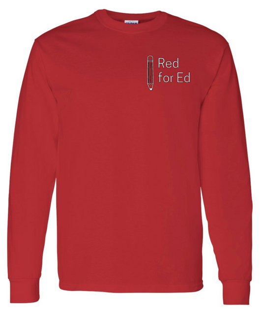 Red for Ed ✏️ (long sleeve)