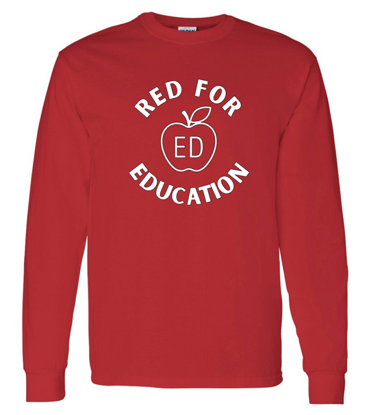 Red for Ed 🍎 (long sleeve)